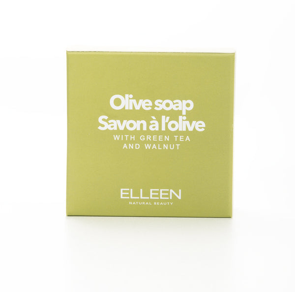 Olive soap With Green Tea and Walnut